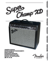 Fender Super-Champ-XD - Owners Manual